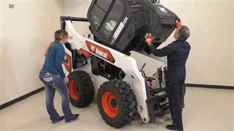 how to lift the cab on a bobcat skid steer|bobcat controls instructions.